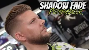 Shadow Pompadour Fade